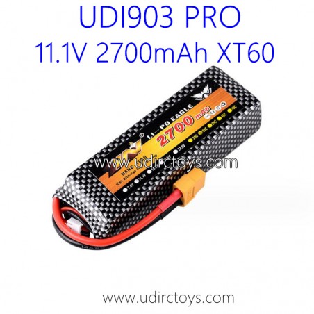UDIRC UDI903 Pro Brushless RC Boat Upgrade Battery 11.1V 2700mAh